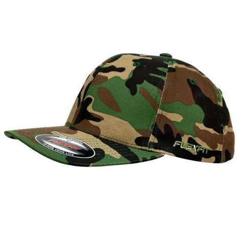 Classic 5 Panel Curved Peak Cap | FLEXFIT 6607 | Workin' Gear