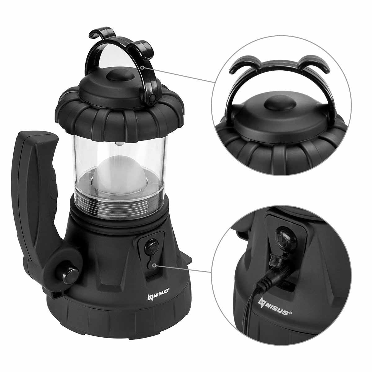 ultratec 2 piece rechargeable camping lantern