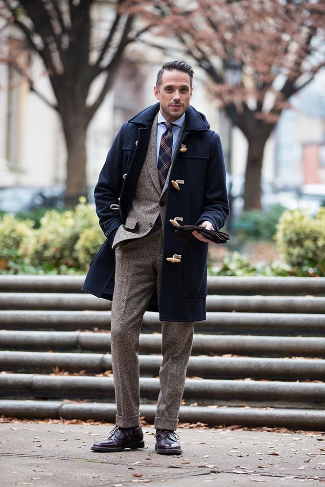 Style Defined: The Duffle Coat | Winter outfits men, Mens winter coat, Mens  winter fashion