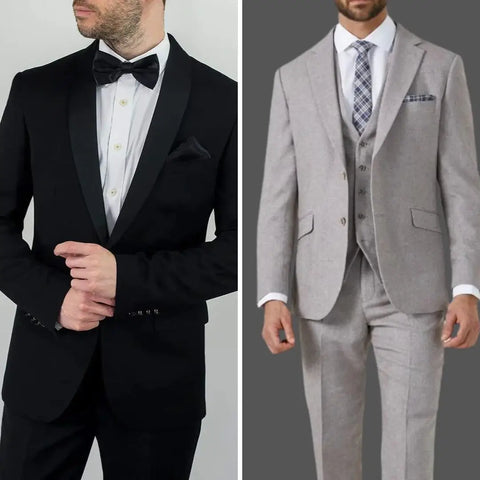 TUXEDO VS. SUIT: What's the Difference? - Brentwood Livery