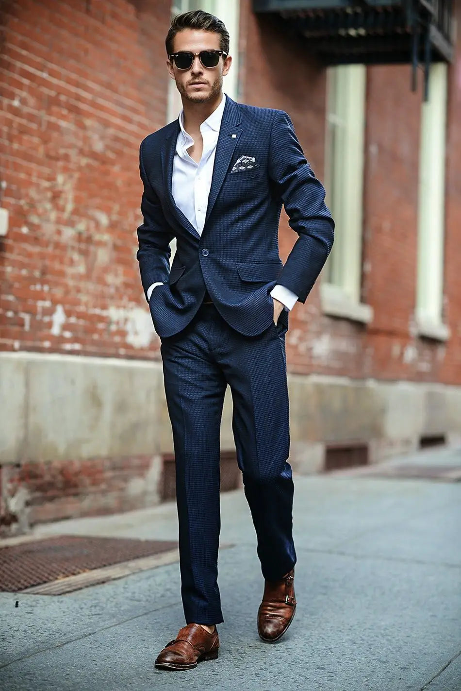 How to Wear a Blue Suit for Different Occasions? – MENSWEARR