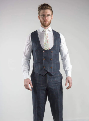 How to Wear a Double Breasted Waistcoat?