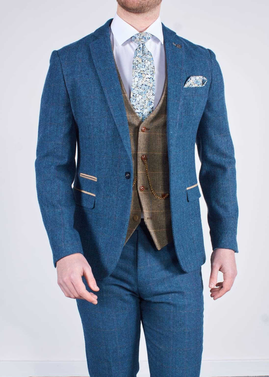 Tweed 3 Piece Suits  Buy Online  Happy Gentleman