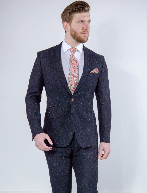 Men's Green Donegal Tweed Trousers