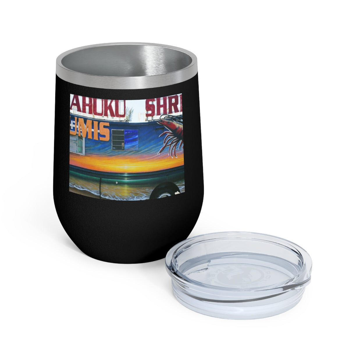 Fumis Aloha - 12 oz Insulated Wine Tumbler - Fry1Productions