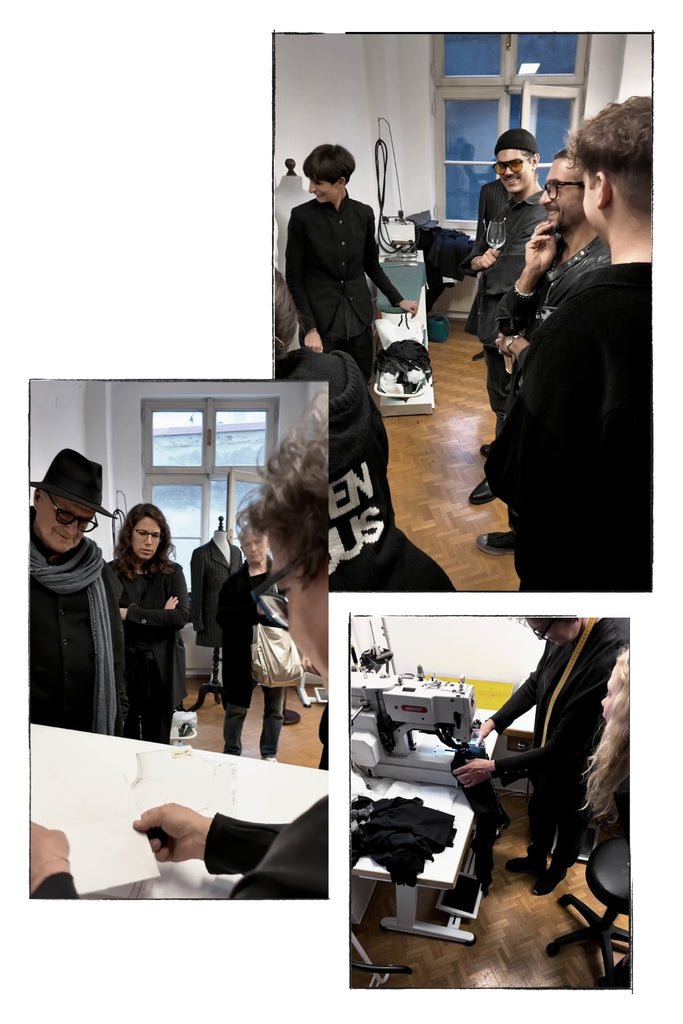 Live-Tailoring at the eigensinnig wien Black Spring festival 2024