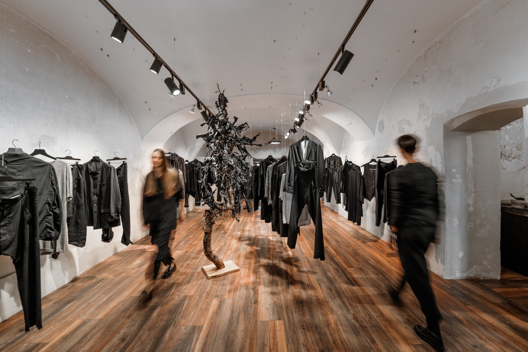 The extravagant fashion shop in Vienna