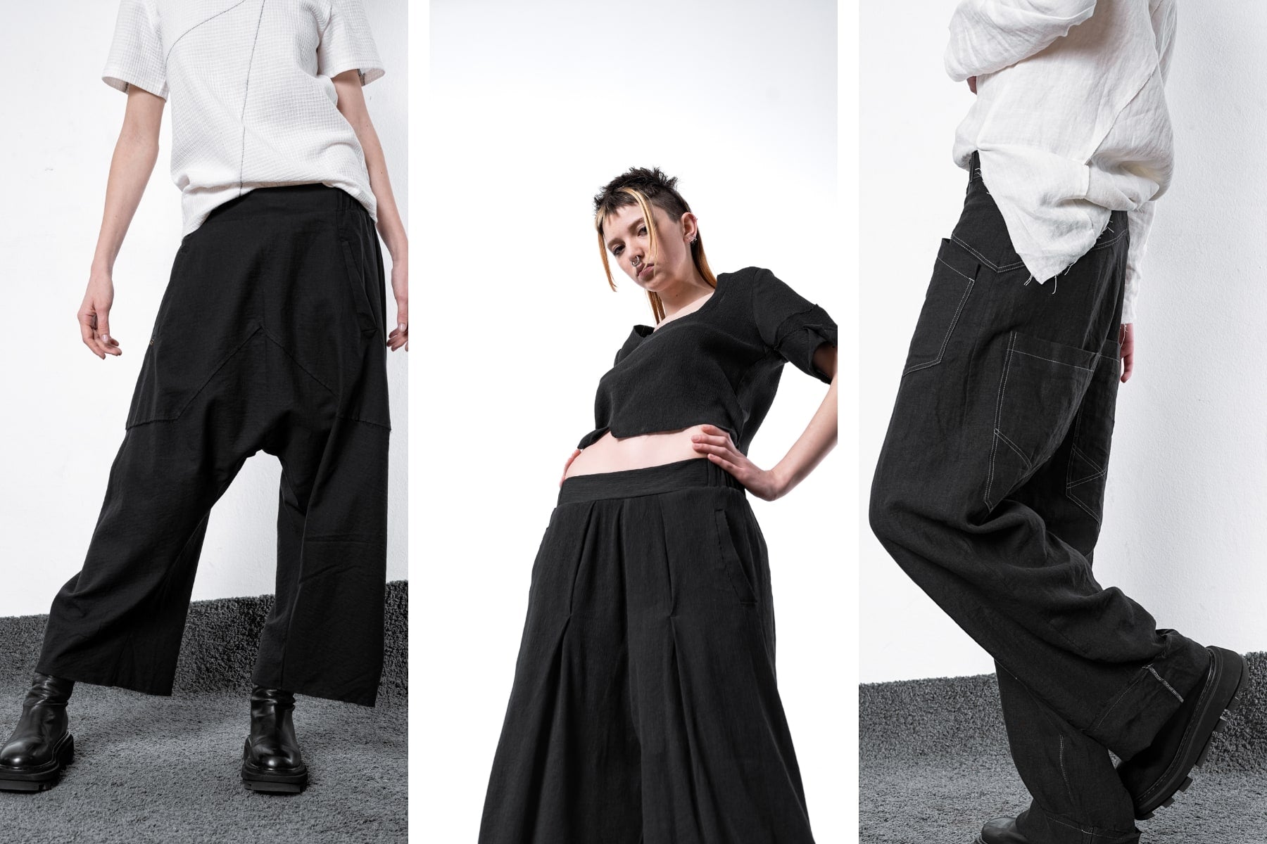 Oversize pants for women in obstinate vienna