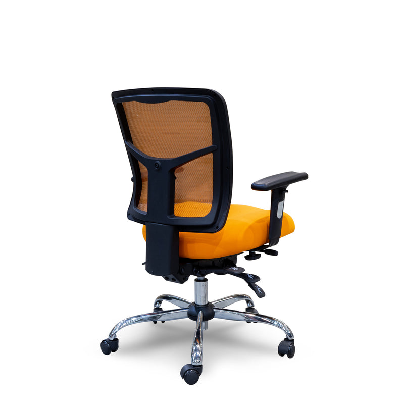 Diamond Manager Office Chair - Orange - Warehouse Furniture Clearance