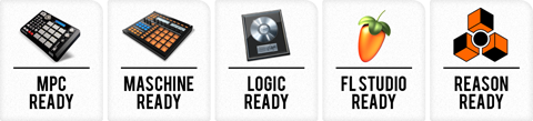 Compatible With FL Studio, Logic, Reason, MPC & Maschine