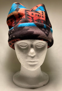 Black Native Fleece Hat