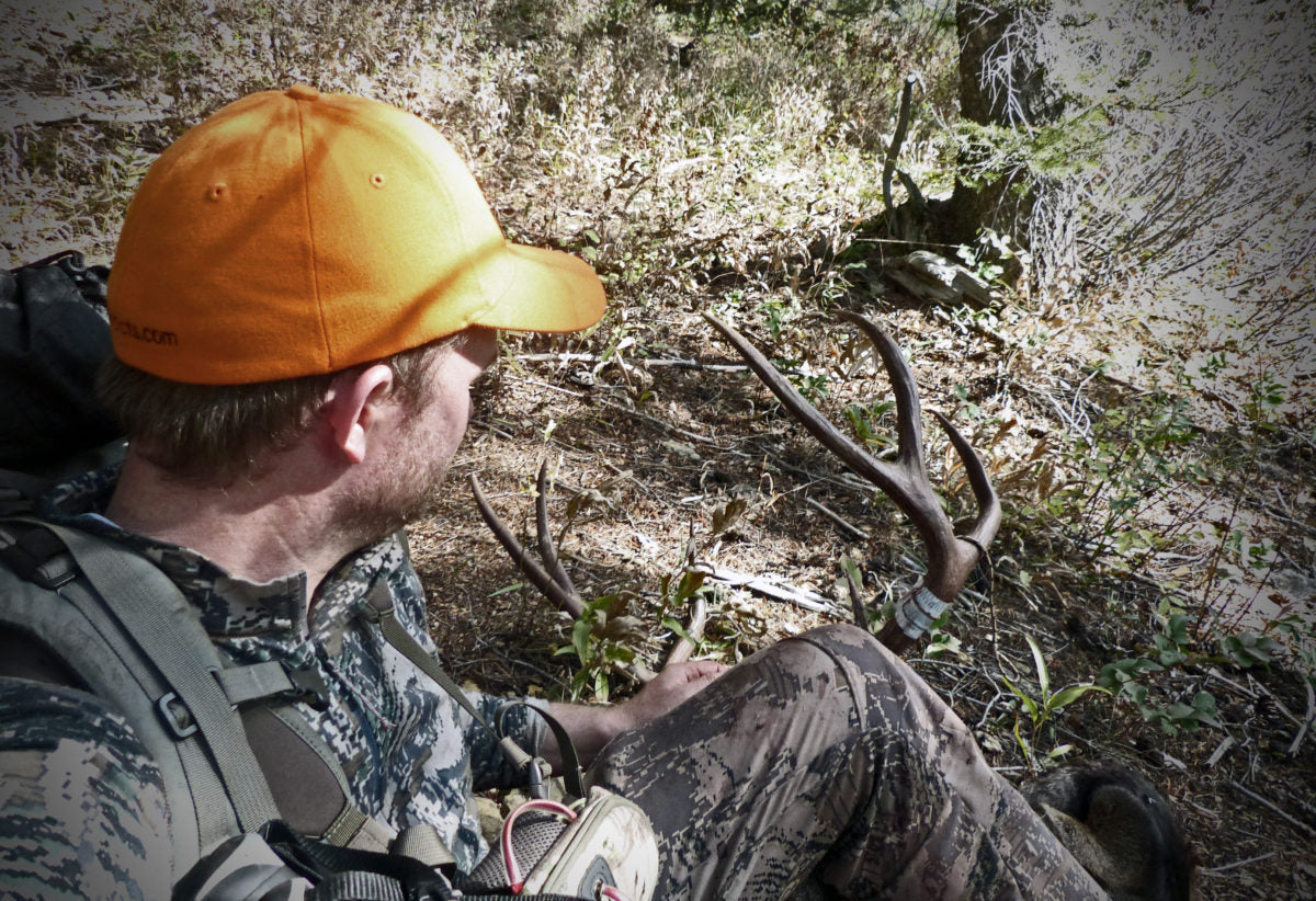 Packing out after Wyoming Mule Deer Hunt