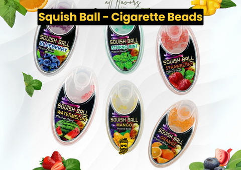 Buy Squish Ball - Cigarette Beads Online at best price on Jonnybaba