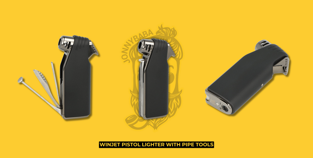 Buy Winjet Pistol Lighter with Pipe Tools
