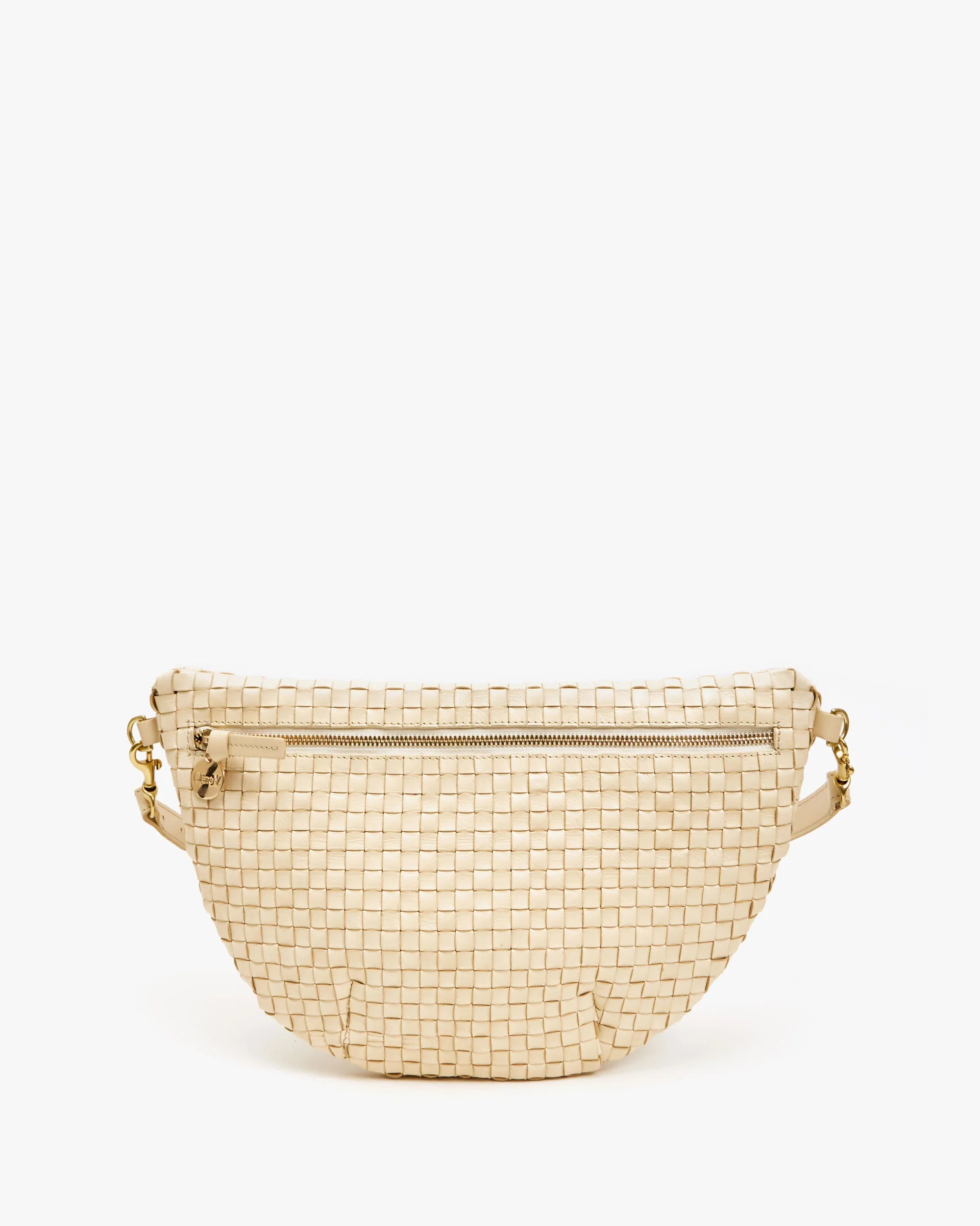 Clare V. Grande Fanny - Cream Rattan