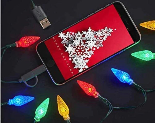 Christmas Lights Phone Charger