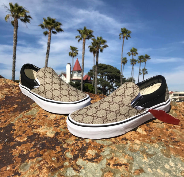 gucci vans shoes slip ons