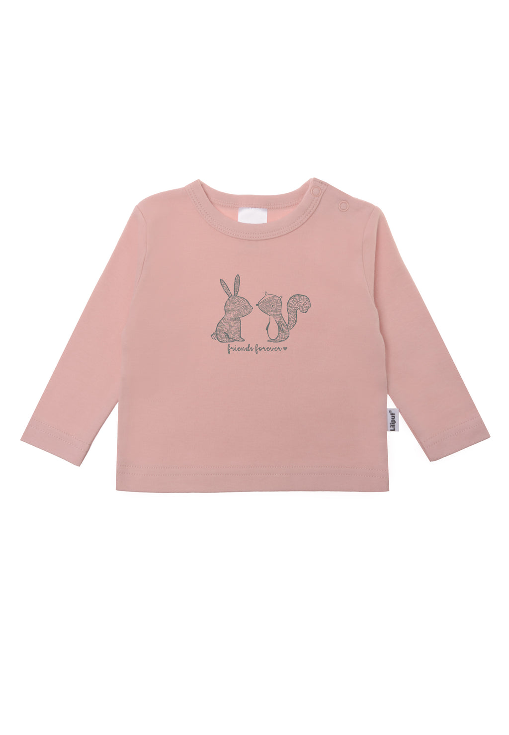 Kinder Bio-Baumwoll T-Shirt mit Liliput Aufdruck \