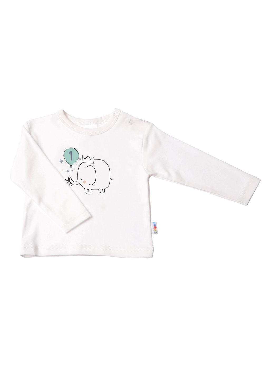 Sweatshirt in beige für Babys und Kleinkinder 