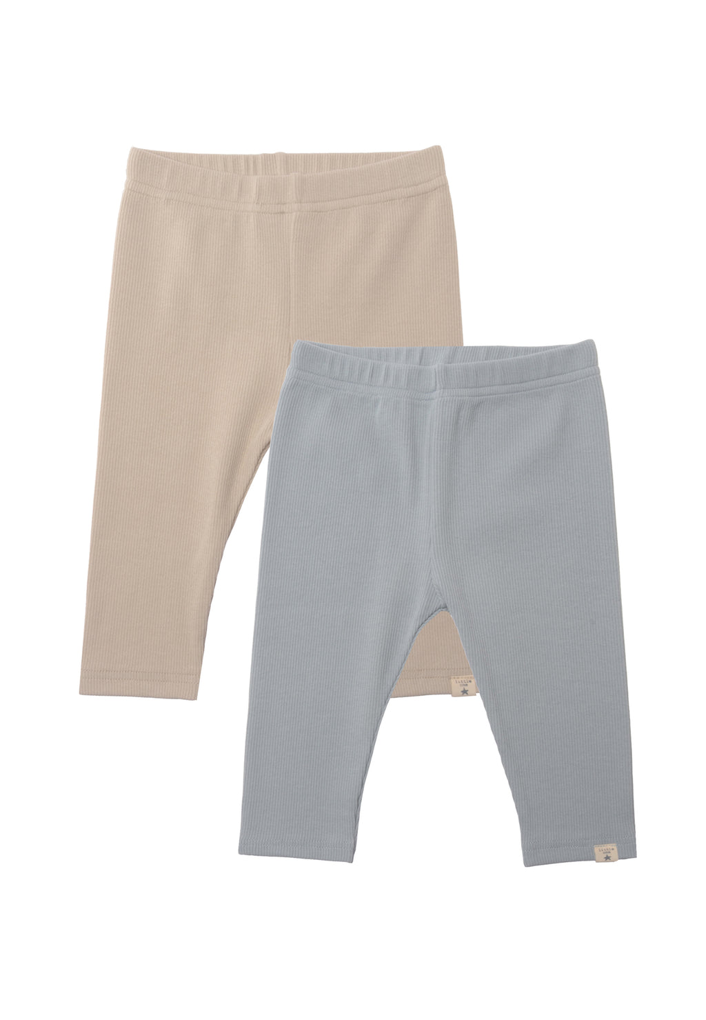 2er Pack Baby Leggings in beige und zartem Babyblau von Liliput – Liliput | Jogginghosen