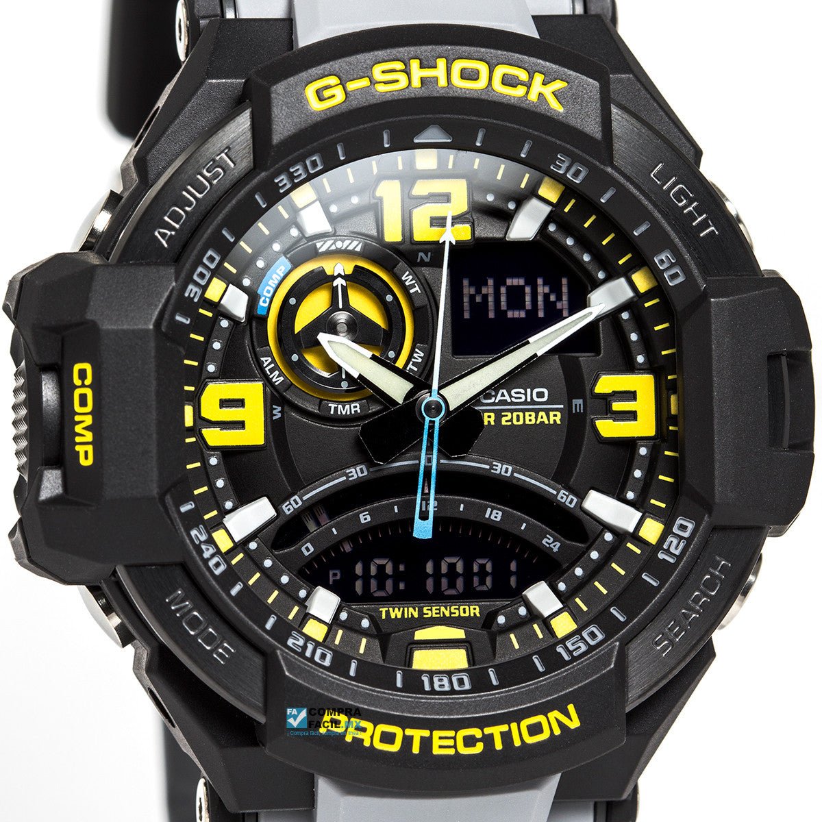 reloj casio g shock aviator