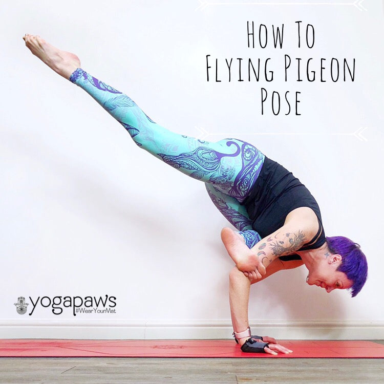 How to do Flying Pigeon Pose by Jessi Moore