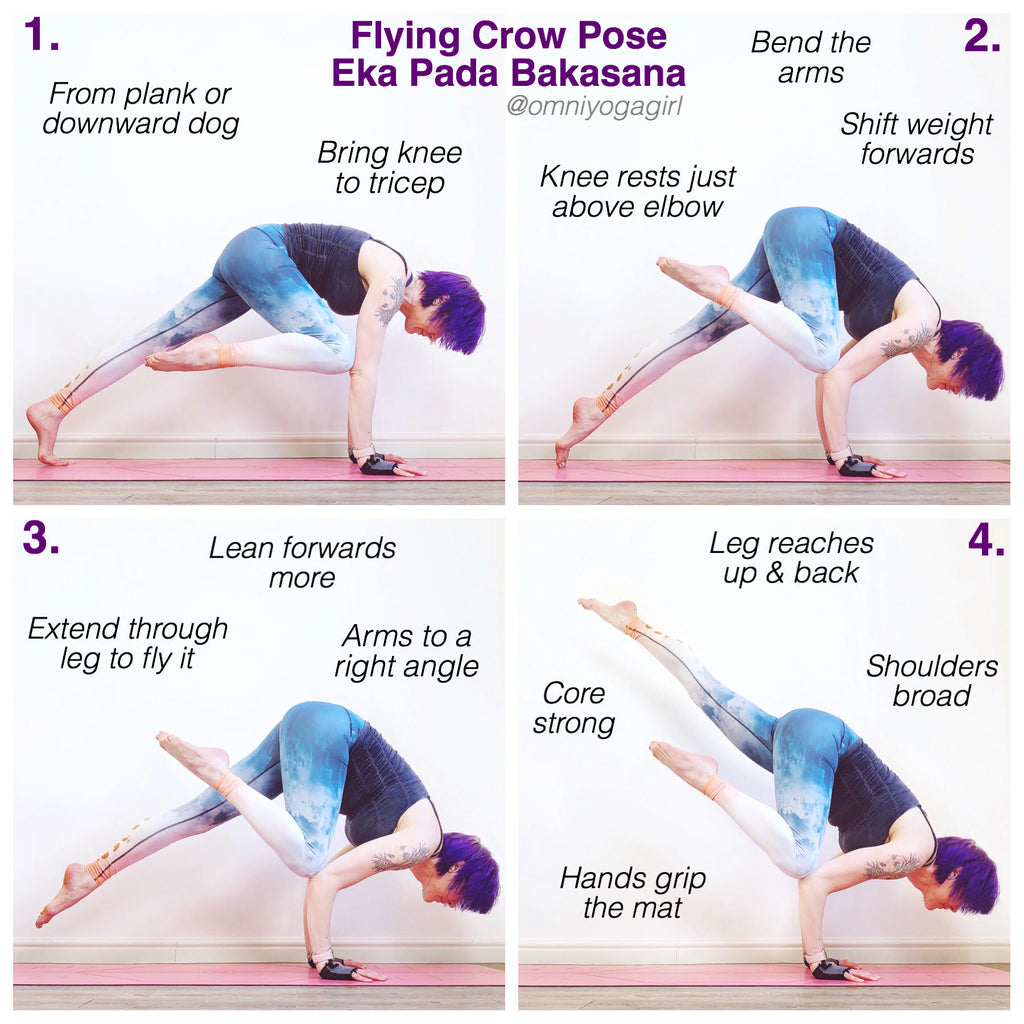 Yoga Crow Pose Variations