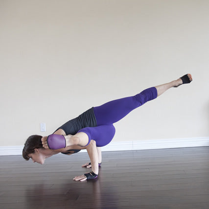 Eka Pada Koundinyasana I Split-Leg Arm Balance Pose by Jessi Moore