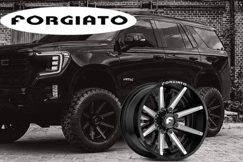 FORGIATO FLOW TERRA 005 24x14 AND TIRES AMP 37x13.50r24