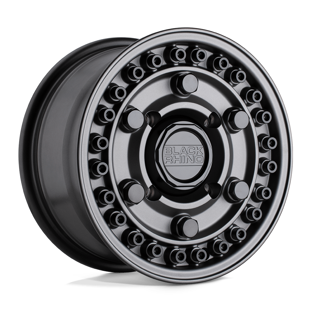 Black Rhino Powersports ARMORY UTV 14X7 51 4X110/4X110 GUN BLACK