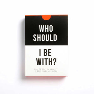 WHO SHOULD I BE WITH? | KARTENSET | Englische Edition | The School of Life