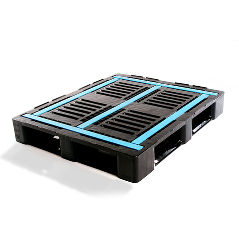 plastic slip-resistant pallet