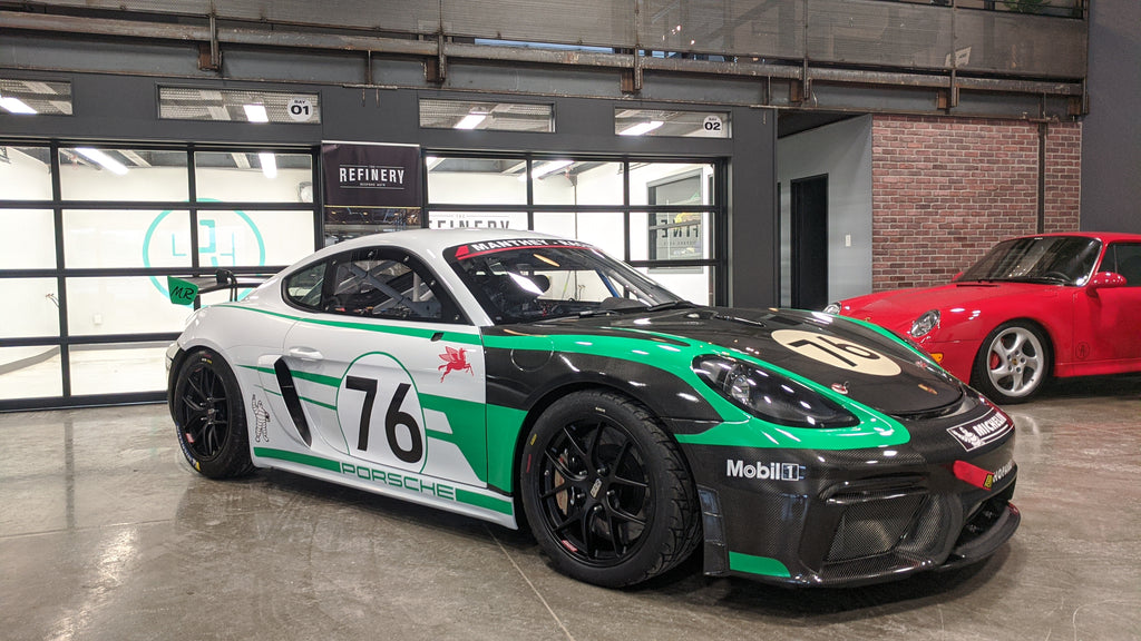 Porsche GT4 Clubsport MR completed by The Refinery Toronto