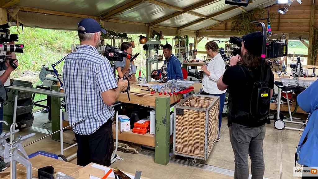The set of Britain's Best Woodworker