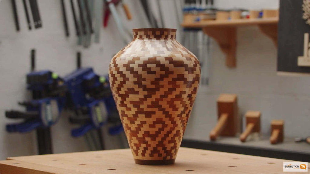 Sean Evelegh's celtic maze vase 