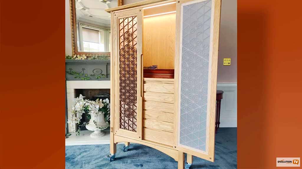 Radha Sivyer's Japanese style cabinets