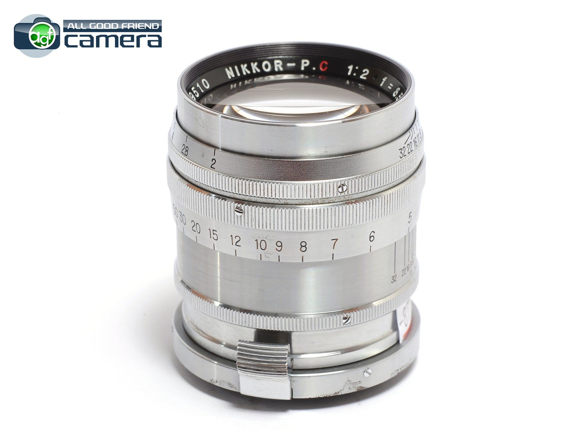 Nikon Nippon Kogaku Nikkor-P.C 8.5cm 85mm F/2 Lens for Contax RF