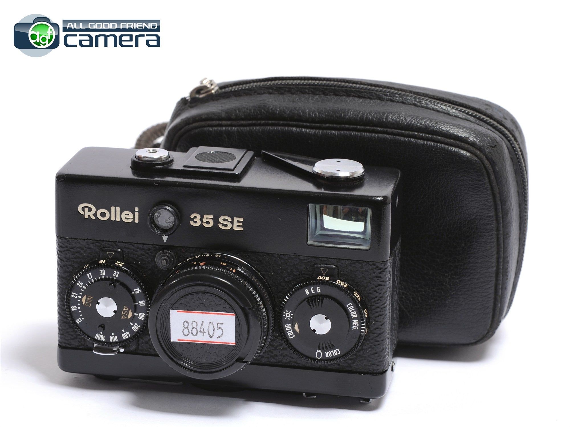 Rollei 35 SE Film P&S Camera Black w/Sonnar 40mm F/2.8 HFT Lens