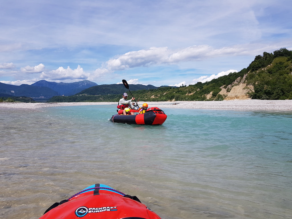 Packrafting Tagliamento