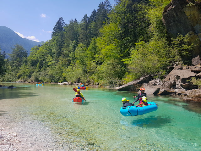 Packrafting Soca