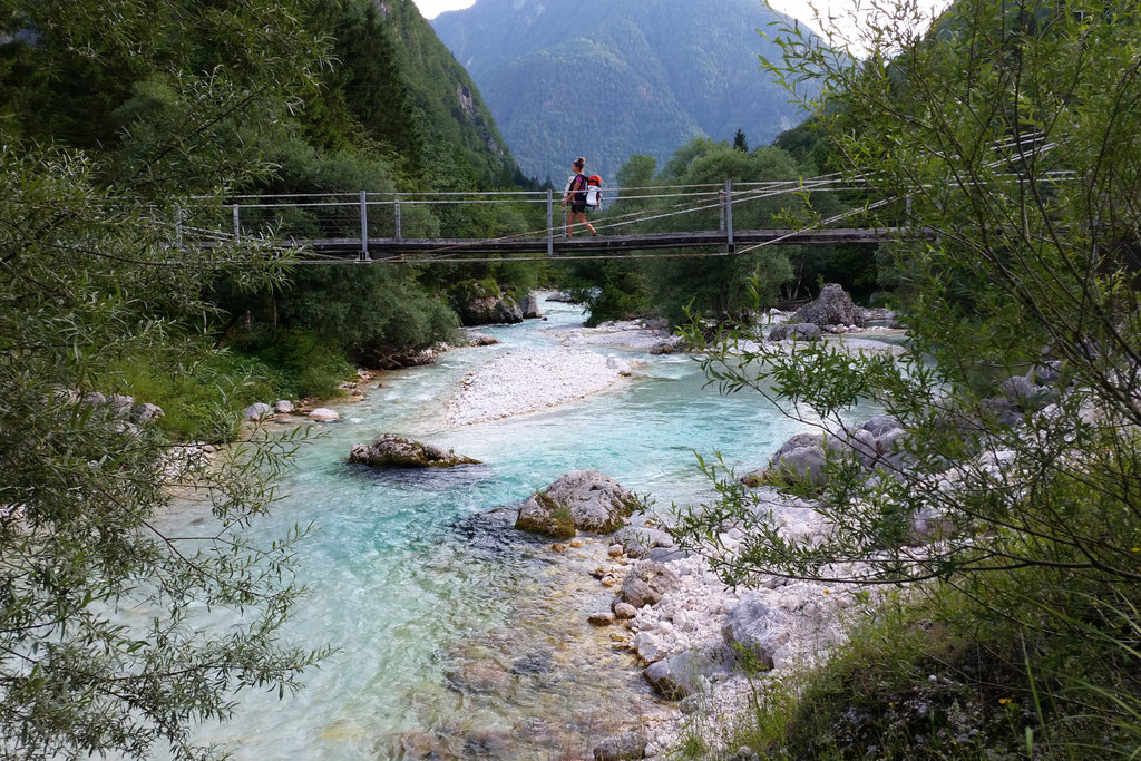 Hiking/packrafting trip on the Soca