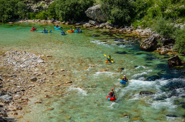 Packrafting Soca