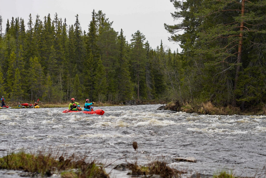 Alpacka Oryx packraft at the Nordic packrafting Roundup in Sweden