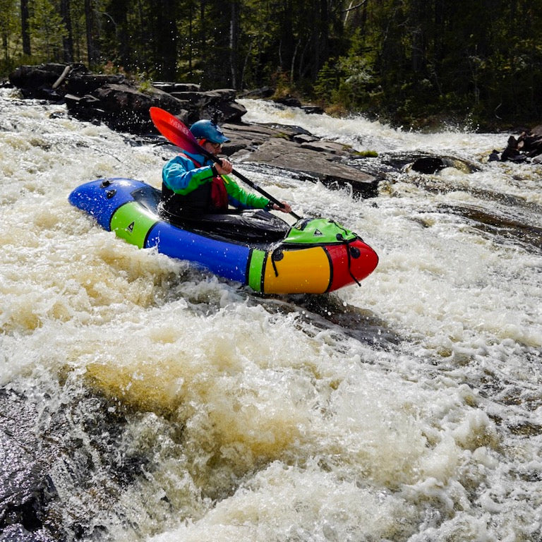 Packrafting Sweden