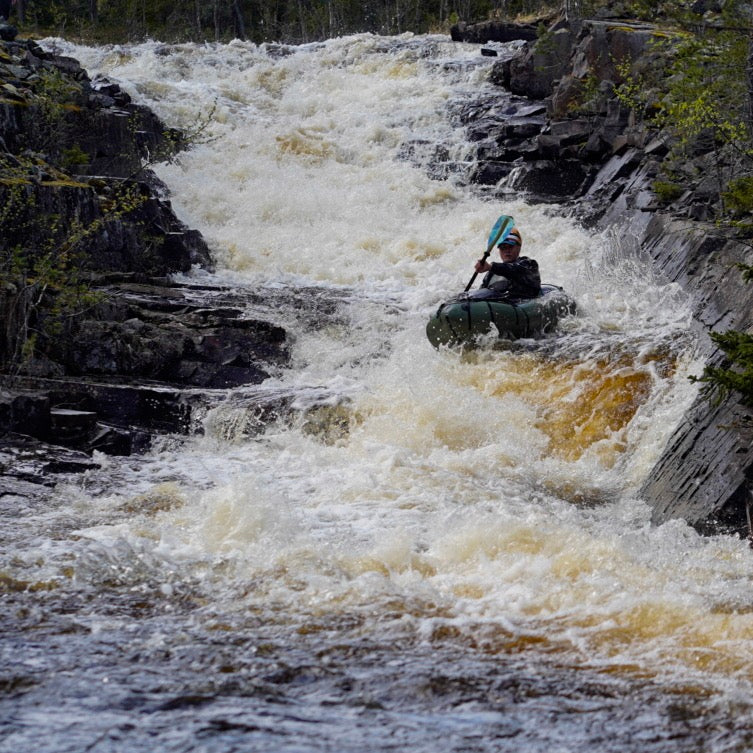 Packrafting whitewater