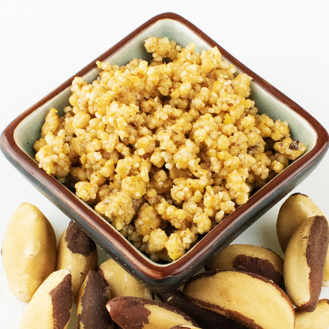 Brazil Nut Parmesan in a bowl