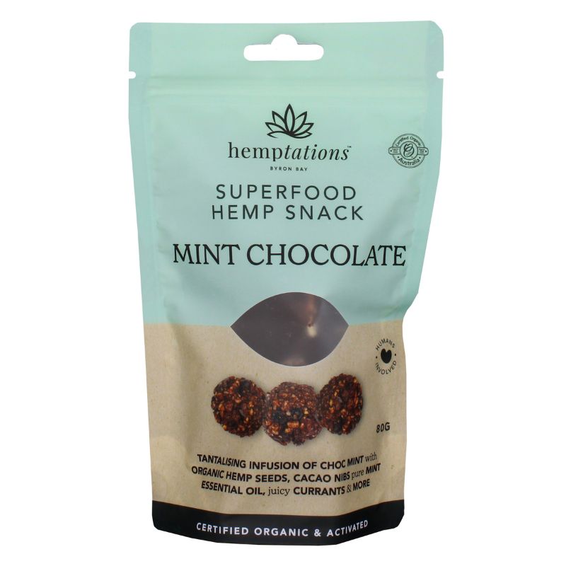 Activated Organic Hemptations Mint Choc - 2die4livefoods product image