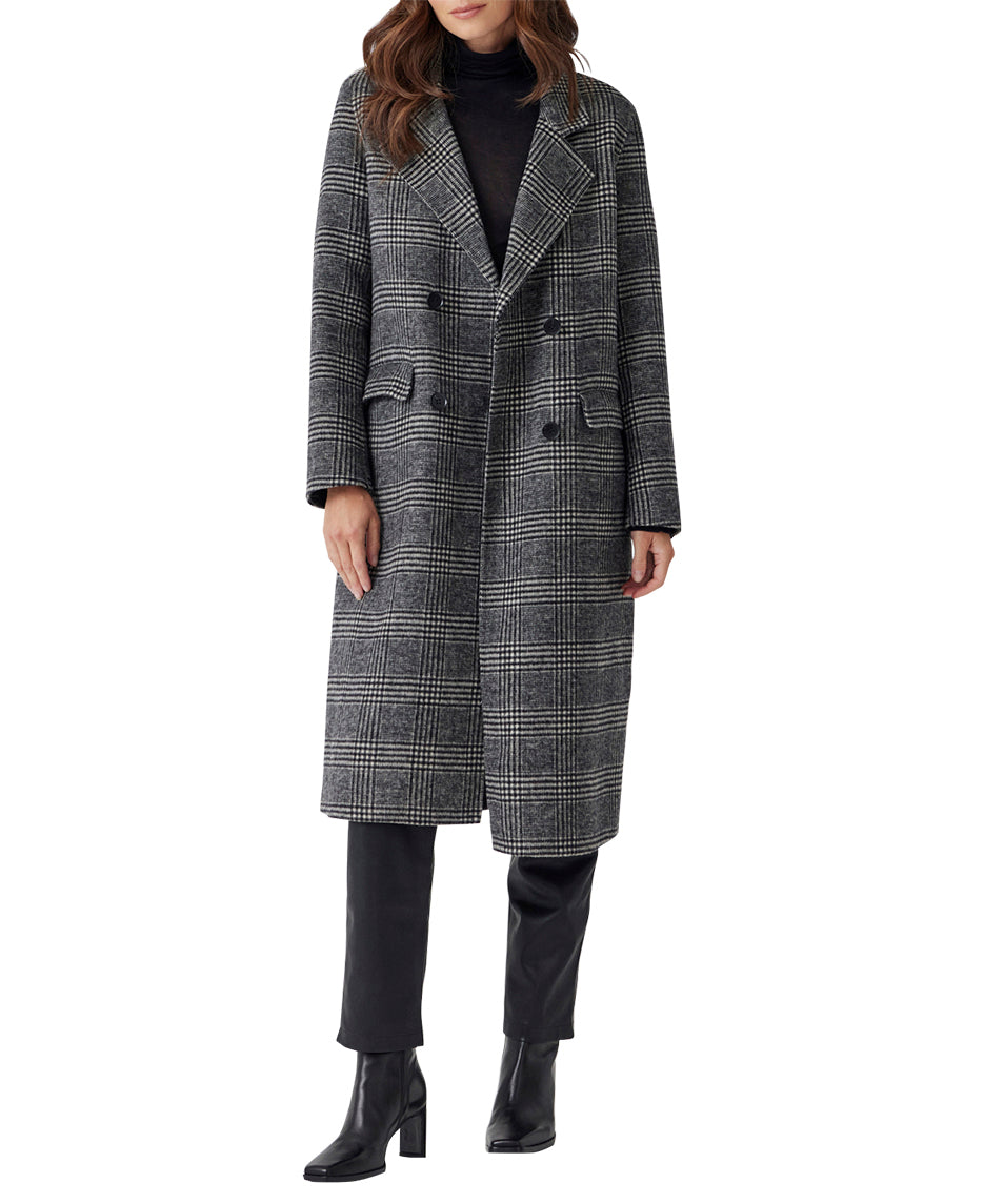 Satomi Check Coat