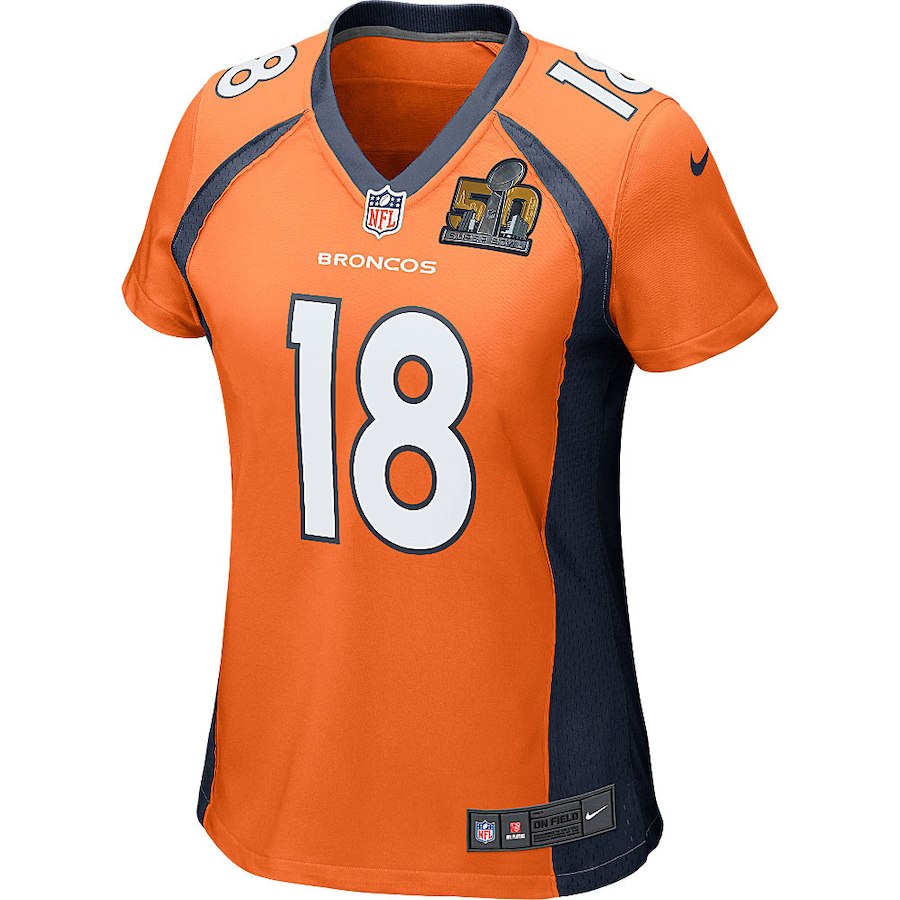 denver broncos jersey for women