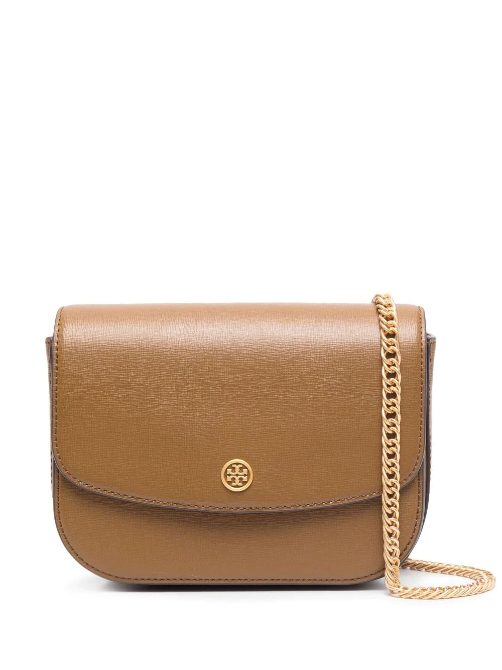 Tory Burch logo-plaque leather crossbody bag - Joseph